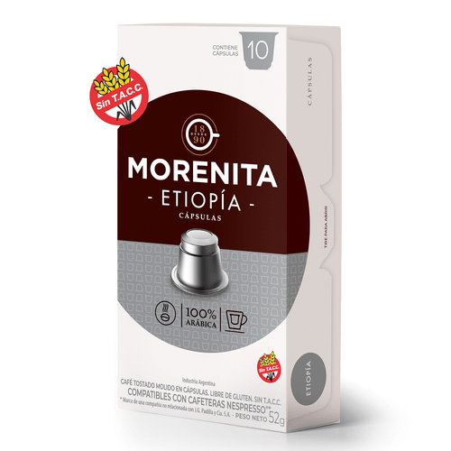 Café en Cápsulas Morenita Etiopia x 52 g