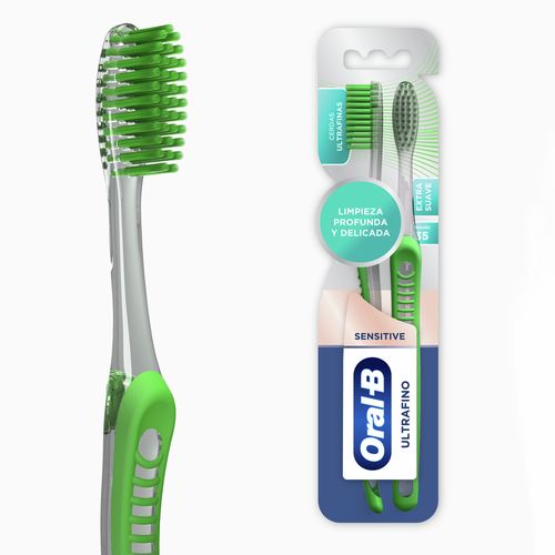 Cepillo Dental Oral-B Sensitive Ultrafino Extra Suave x 2 un