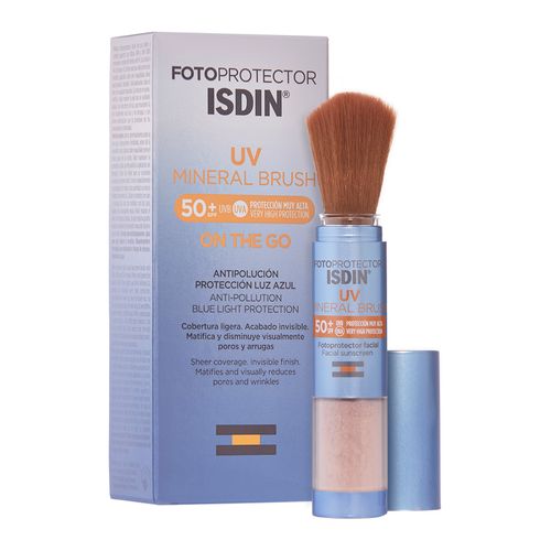 Fotoprotector Isdin Sun Brush Mineral 50+ Brocha Ultraligera