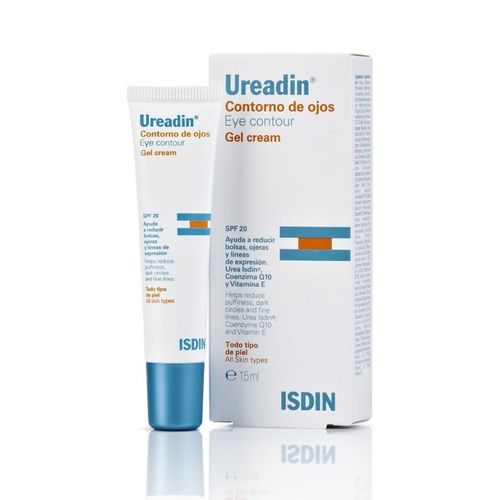 Gel-Crema Isdin Contorno de Ojos Ureadin Gel x 15 ml