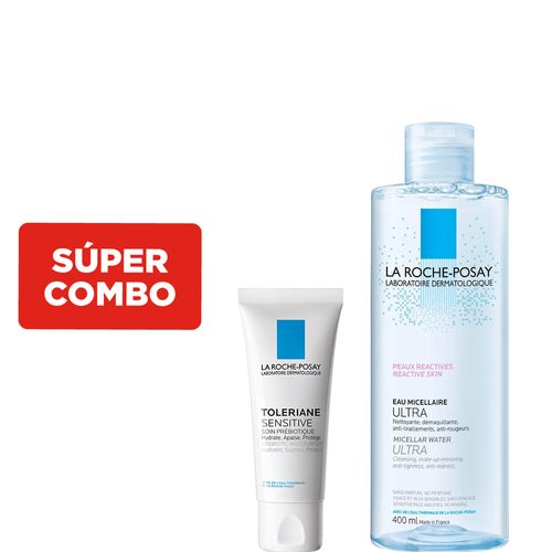 Kit La Roche Posay Hidratante Piel Sensible y Limpieza