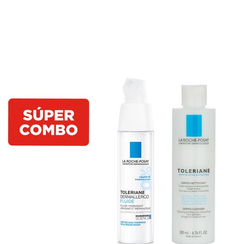 Kit La Roche Posay Hidratante Piel Alérgica y Limpieza