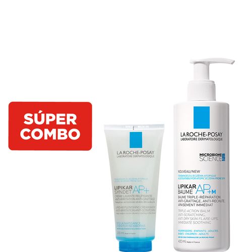 Kit La Roche Posay Hidratante Lipikar Cuerpo Triple Acción + Limpieza 1