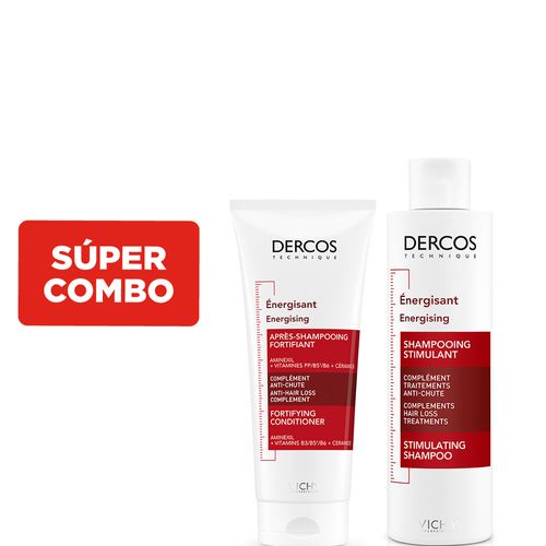 Combo Vichy Dercos Caida del Cabello Shampoo + Acondicionador