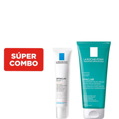 Kit La Roche Posay Pieles con Acné Tratamiento con Color + Limpieza 2