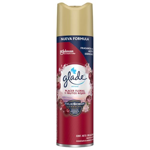 Desodorante de Ambiente Glade Cherry en Aerosol x 360 ml
