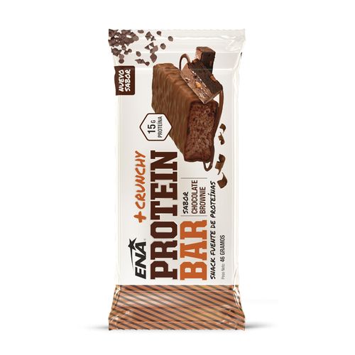 Barra de Proteina Ena sabor Chocolate Brownie x 46 g