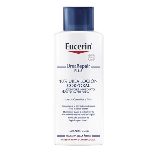 Loción Corporal Eucerin UreaRepair Plus 10% para Piel Seca x 250 ml