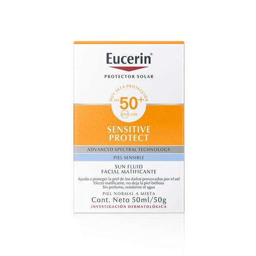 Fluido Matificante Eucerin Sensitive Protect Fps 50 x 50 ml