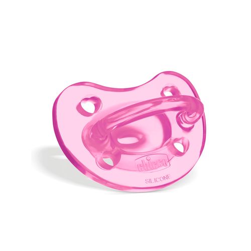 Chupete Chicco Sil Physio Soft 12 a 36 Meses Rosa x 1 un