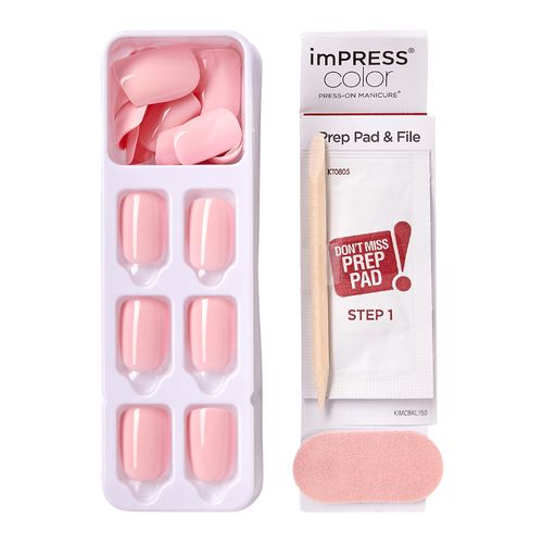 Uñas Postizas Press on Impress Color Pick Me Pink