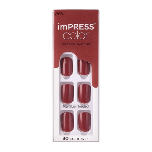 Uñas Postizas Press on Impress Color Ready Or Not