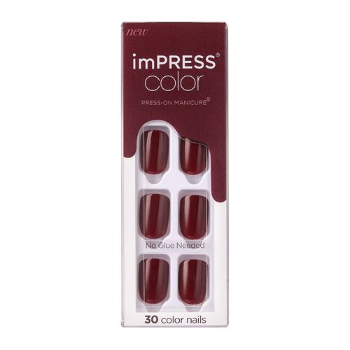 Uñas Postizas Press on Impress Color Baby Rhy So Blue