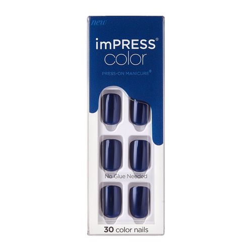 Uñas Postizas Press on Impress Color Try Gray