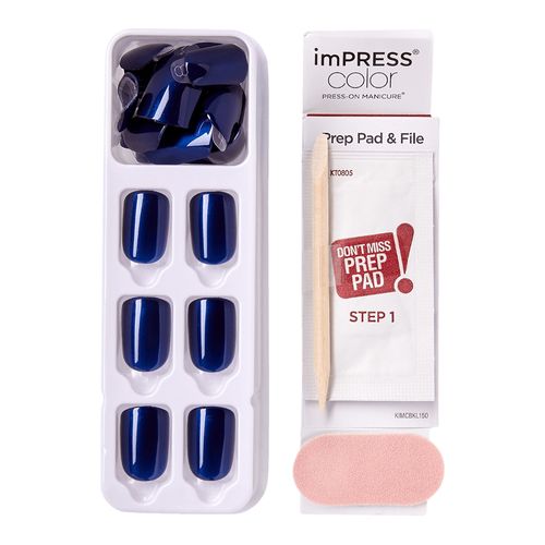 Uñas Postizas Press on Impress Color Try Gray