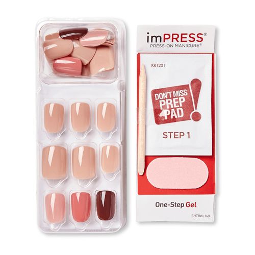 Uñas Postizas Press on Impress Nails Evanesce