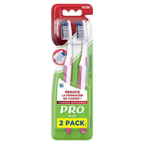 Cepillo Dental Oral-B Pro Plus Anticaries x 2 un