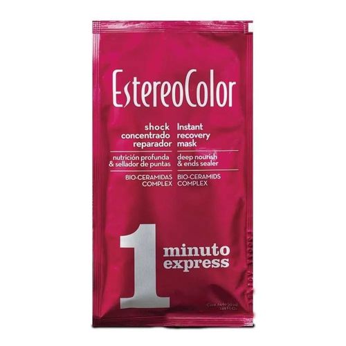 Tratamiento Estereocolor shock concentrado reparador Express x 50 Ml