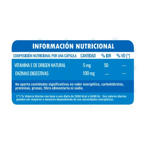 Suplemento Dietario Digecaps x 30 Cápsulas