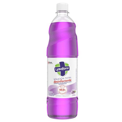 Limpiador Líquido Lysoform Desinfectante Lavanda x 900 ml