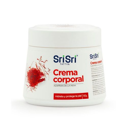 Crema Corporal Sri Sri Tattva con Azafrán de la India x 150 g