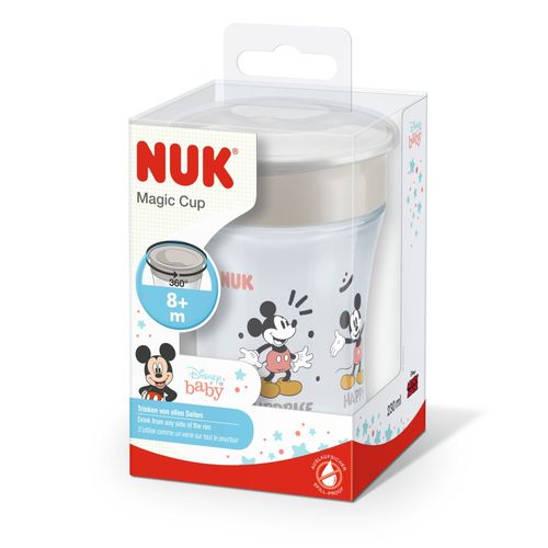 Vaso NUK Magic Cup Mickey Mouse Gris