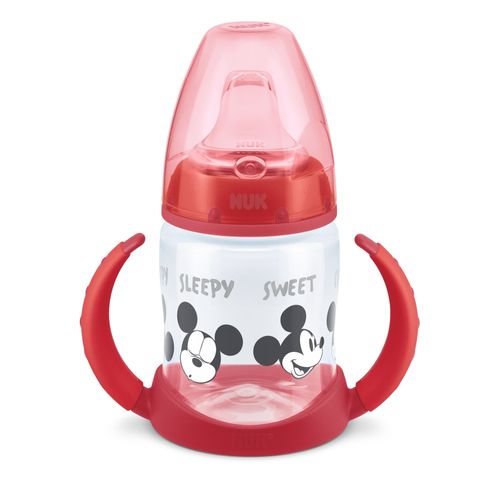 Vaso de Aprendizaje NUK First Choice Control de Temperatura Mickey Mouse Roja x 150 ml