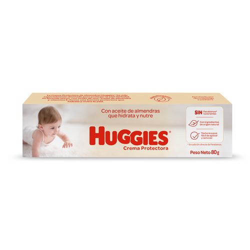 Crema Protectora Huggies con Aceite de Almendra x 80 g