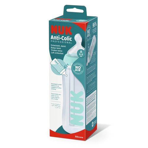 Mamadera Anticólicos NUK Profesional Control de Temperatura x 300 ml