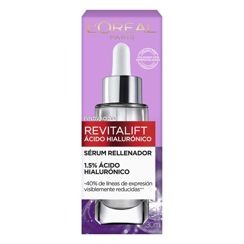 Sérum Rellenador L'Oreal París Revitalift Ácido Hialurónico x 30 ml