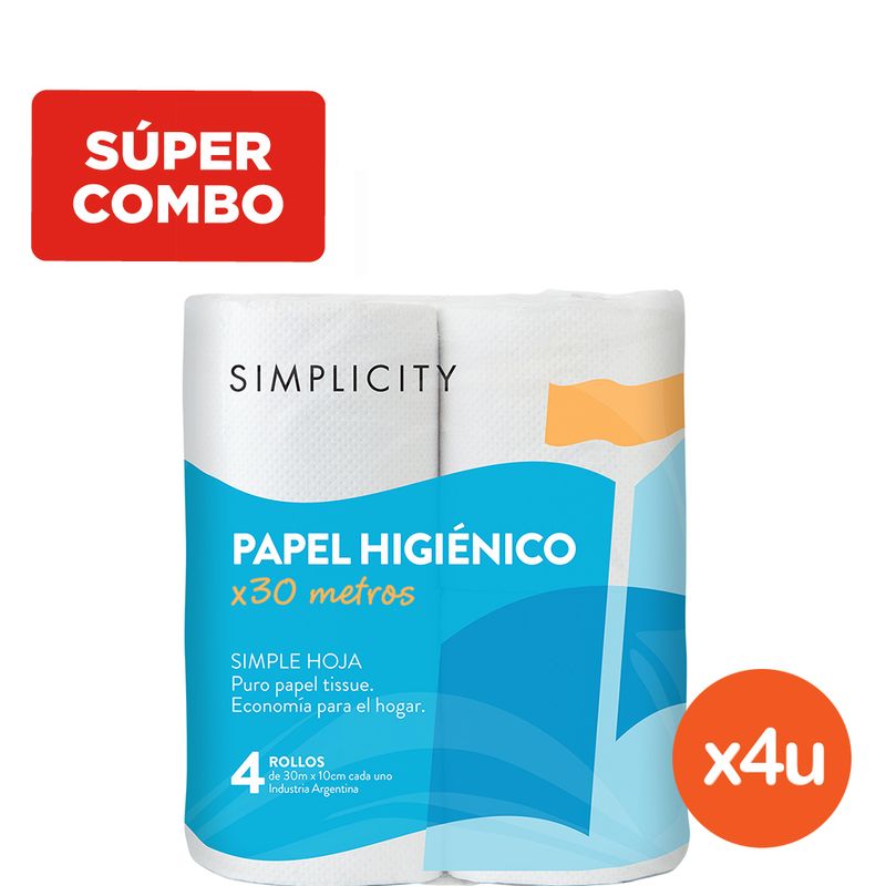 combo-papel-higienico-simplicity-simple-hoja-x-4-un-x-4-un-30-mt-c-u