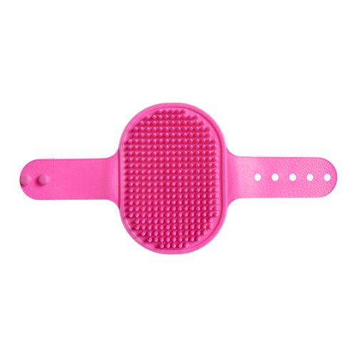 Cepillo Limpieza Mascota Simplicity Pet Silicona Fucsia