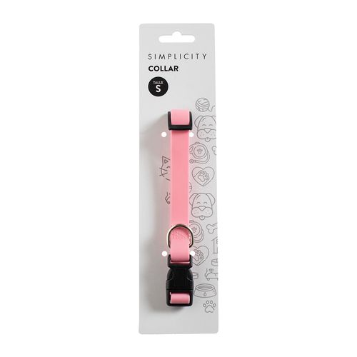 Collar Mascota Simplicity Pet Talle S Rosa