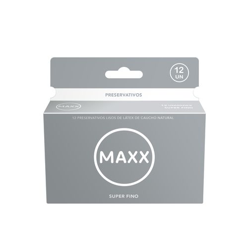 Preservativo Maxx Super Fino x 12 un