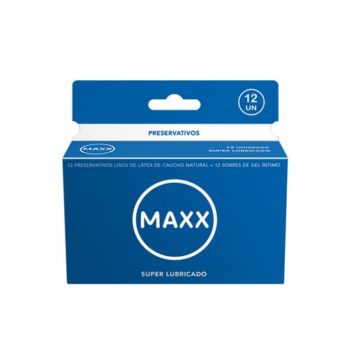 Preservativo Maxx Super Lubricado x 12 un