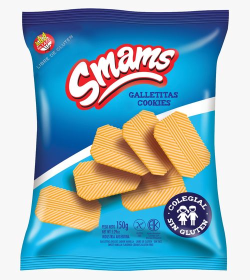 Galletitas Smams de Vainilla x 150 g