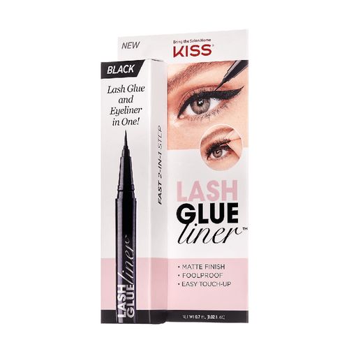 Delineador Adhesivo Kiss para Pestañas Postizas Black x 0.7 ml