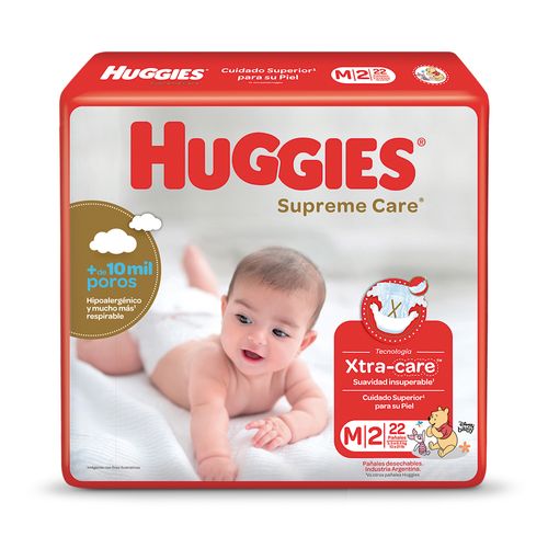Pañales Huggies Supreme Care