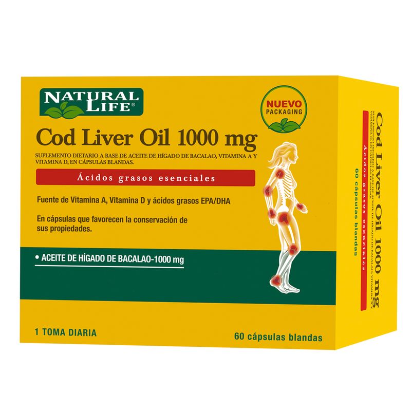 Super Codlivine – Aceite De Hígado De Bacalao Con Vitaminas Y Minerales, 2.5 Kg Para Articulaciones