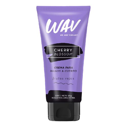 Crema para manos Wav Cherry Blossom Frutos Rojos x 60 g
