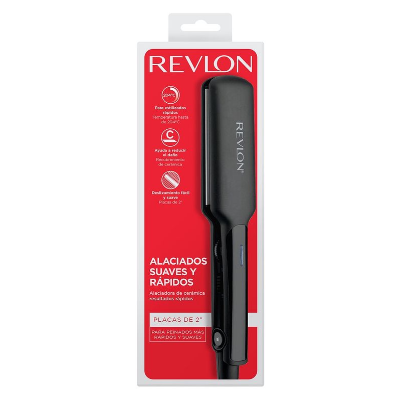 Planchita de Pelo Revlon Profesional Placa Ancha 2 Rvst2182