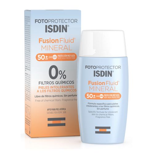 Fluido Isdin Fotoprotector Mineral FPS 50+ x 50 ml