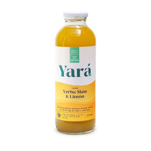 Yerba Mate Yará Origen y Limón sin T.A.C.C x 500 ml