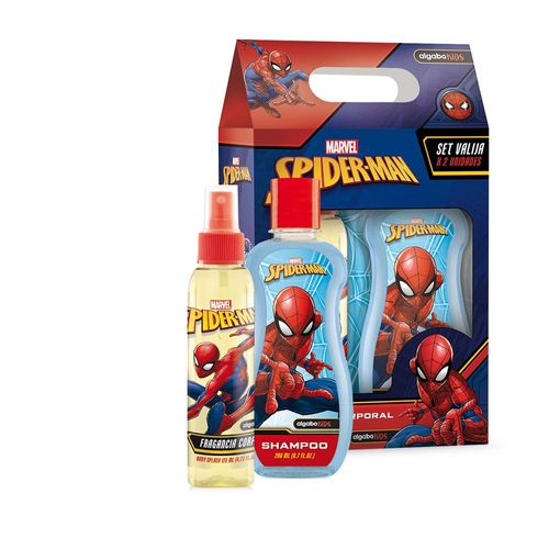 Set Algabo Spiderman Body Splash x 125 ml + Shampoo x 200 ml