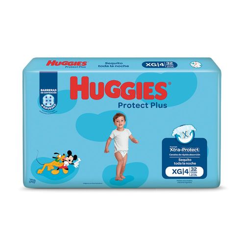 Pañal Huggies Jumbo Protect Plus