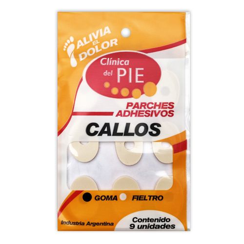 Protectores Clinica del Pie Callos x 9 un
