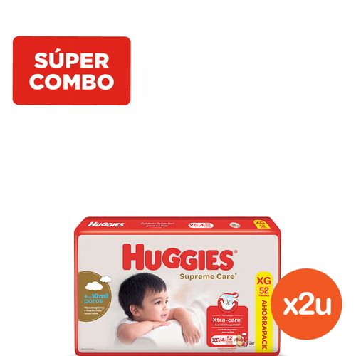 Combo Huggies Supreme Care Ahorrapack