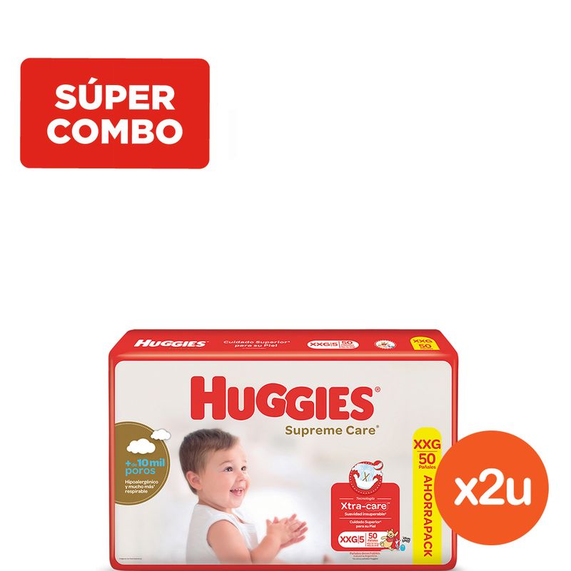 combo-ahorrapack-panales-huggies-supreme-care-talle-xxg-x-50-un-x-2-un