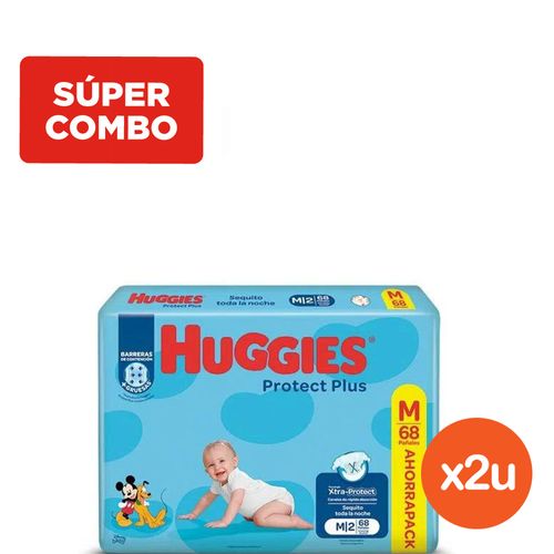 Combo Huggies Protect Plus