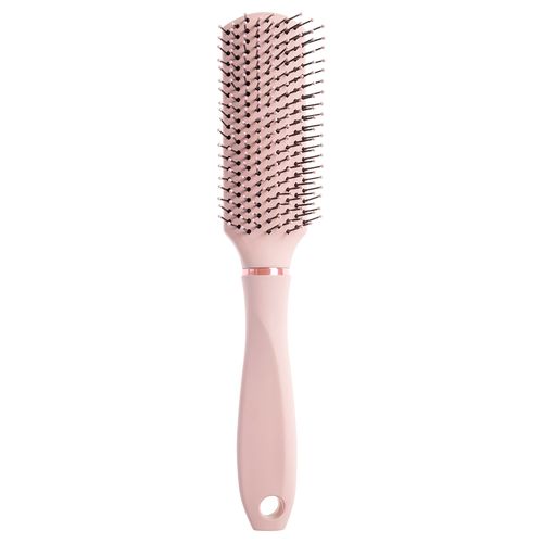 Cepillo de Cabello Studio 9 Retangular Rosa Pastel